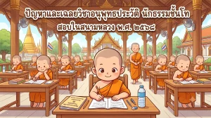 ปัญหาและเฉลยวิชาอนุพุทธประวัติ นักธรรมชั้นโท พ.ศ. ๒๕๖๘