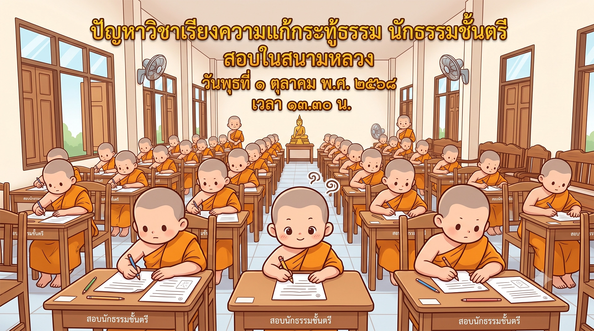 เรียงความแก้กระทู้ธรรม นักธรรมตรี